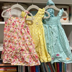 NWOT Vintage Gymboree Toddler Dresses *BUNDLE*